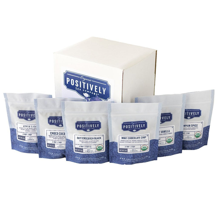 Organic Positively Tea Sampler - Indulgent Desserts Mini-Flight