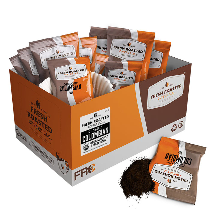 Organic Colombian, 2.25 oz - Coffee Portion Packs