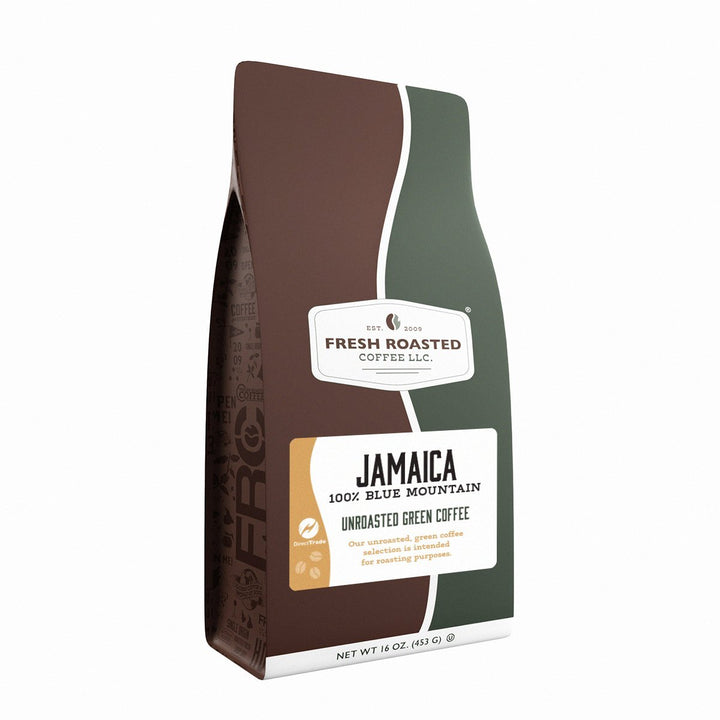 100% Jamaica Blue Mountain - Unroasted Coffee
