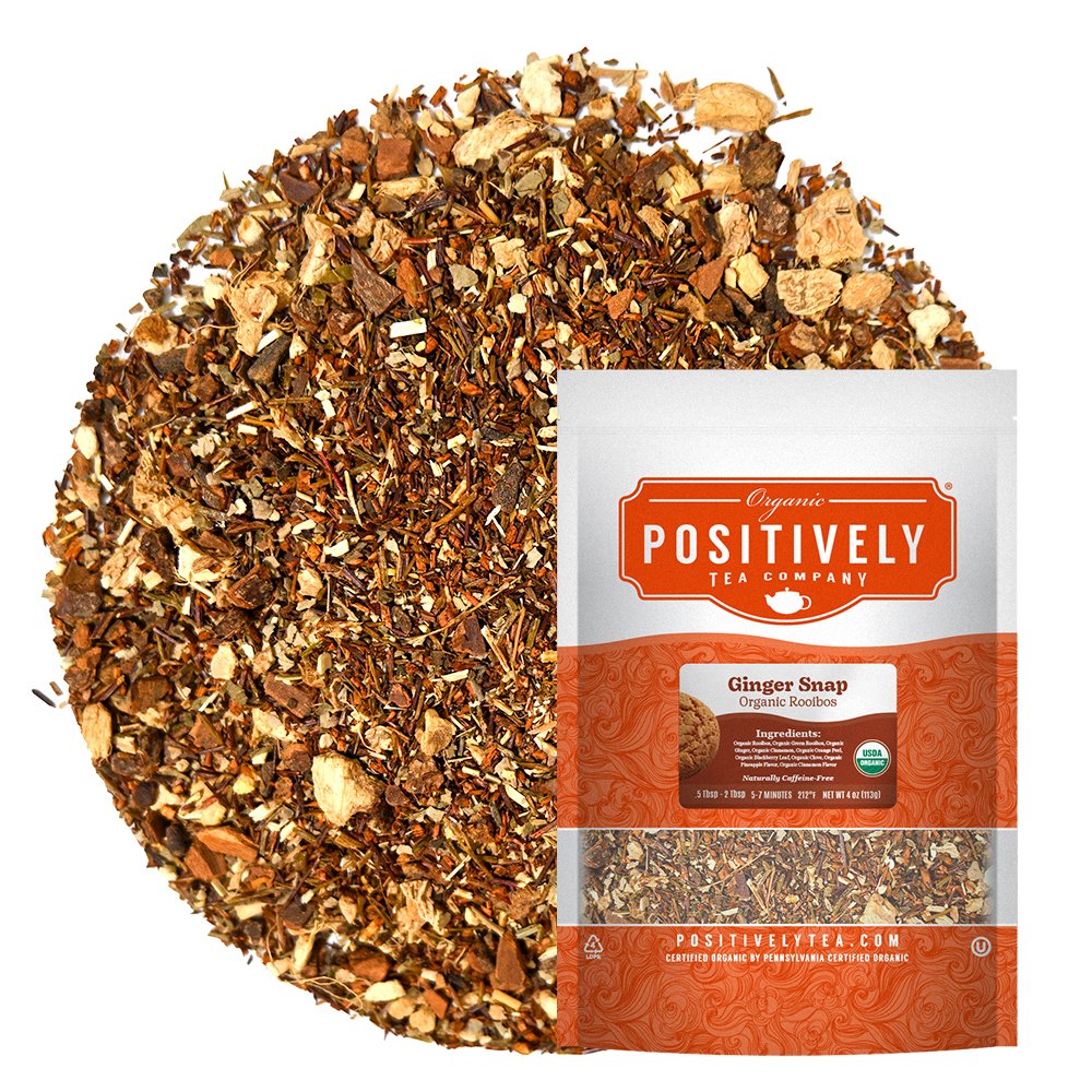 Organic Ginger Snap Rooibos - Loose Leaf Tea