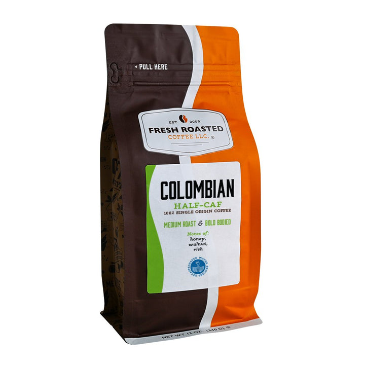 Colombian Water-Processed Half Caf - Roasted Coffee