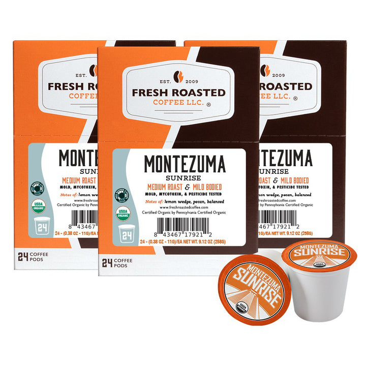 Organic Montezuma Sunrise - Classic Coffee Pods