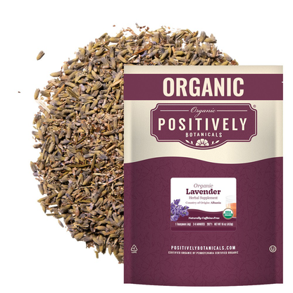 Organic Lavender Flowers - Loose Leaf Botanical