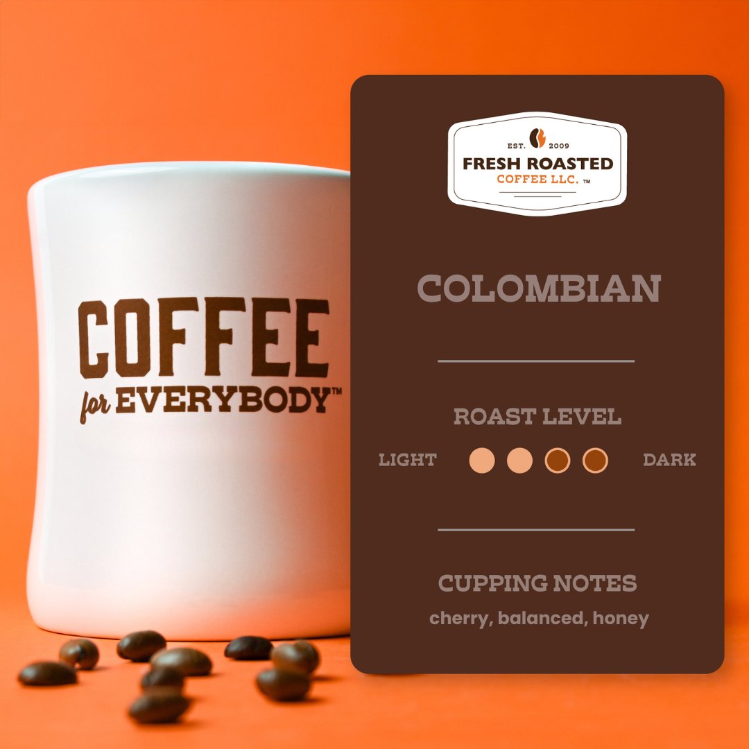 100% Colombian - Roasted Coffee